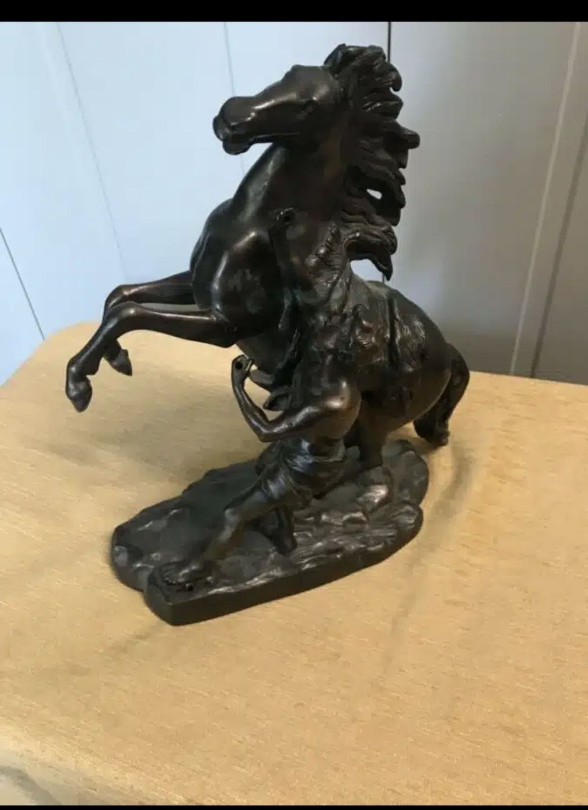 Antique Marley Horses Bronze photo for sale