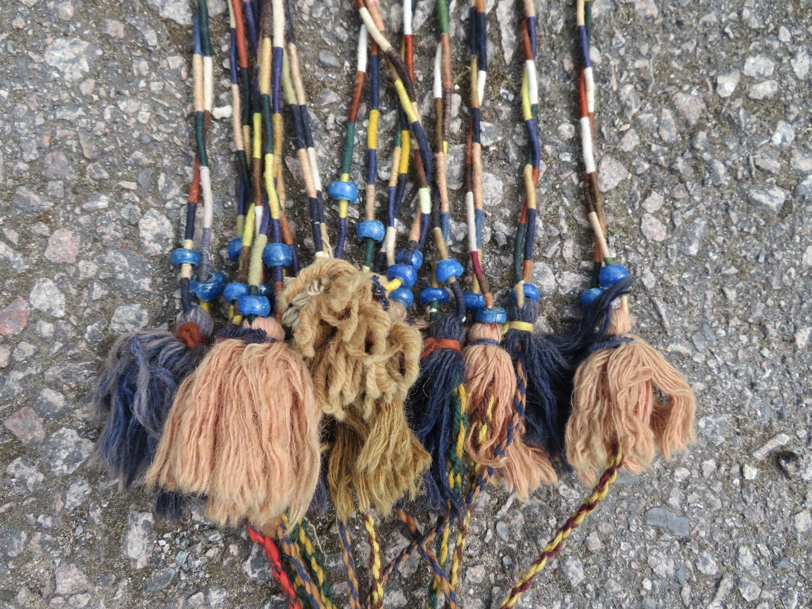 Old Signed Afghan Ersari Kapunuk Portiere Door Tent Hanging Decoration. photo vintage