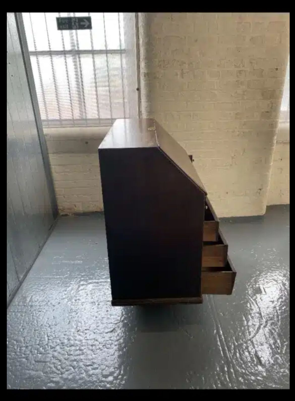 Georgian Bureau, 1700s, Mahogany photo Furniture
