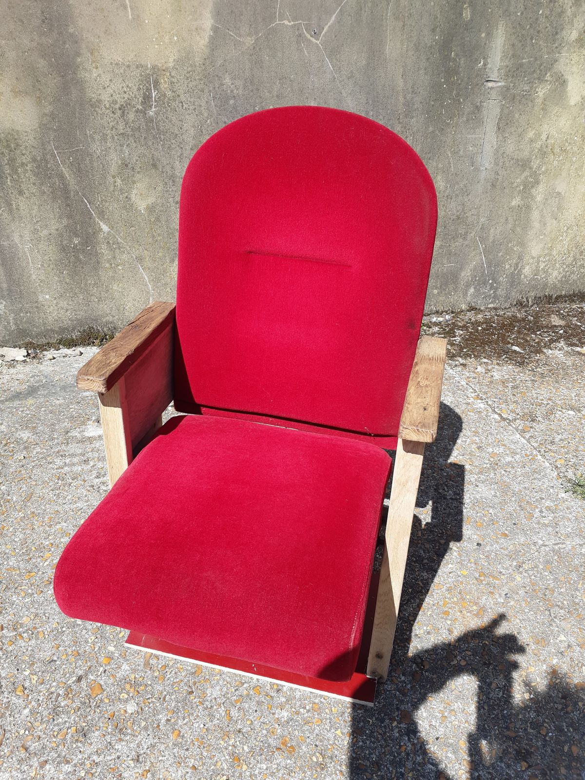 Classic Cinema/Thearter Chairs Red Velvet photo for sale