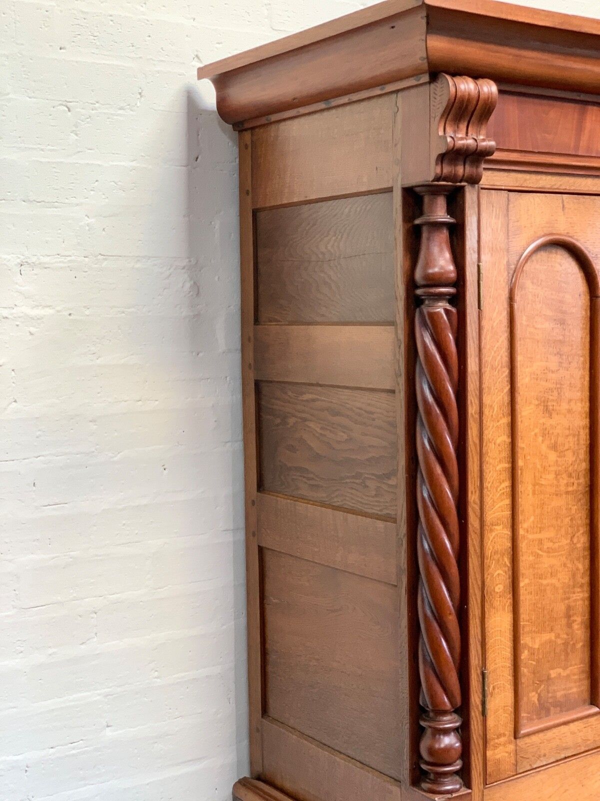 Oak Linen Press/Housekeeping Cupboard photo buy