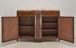 Antique! Restored Art Deco 1925 Mahogany Dresser Sideboard Dining Room photo 1757.0