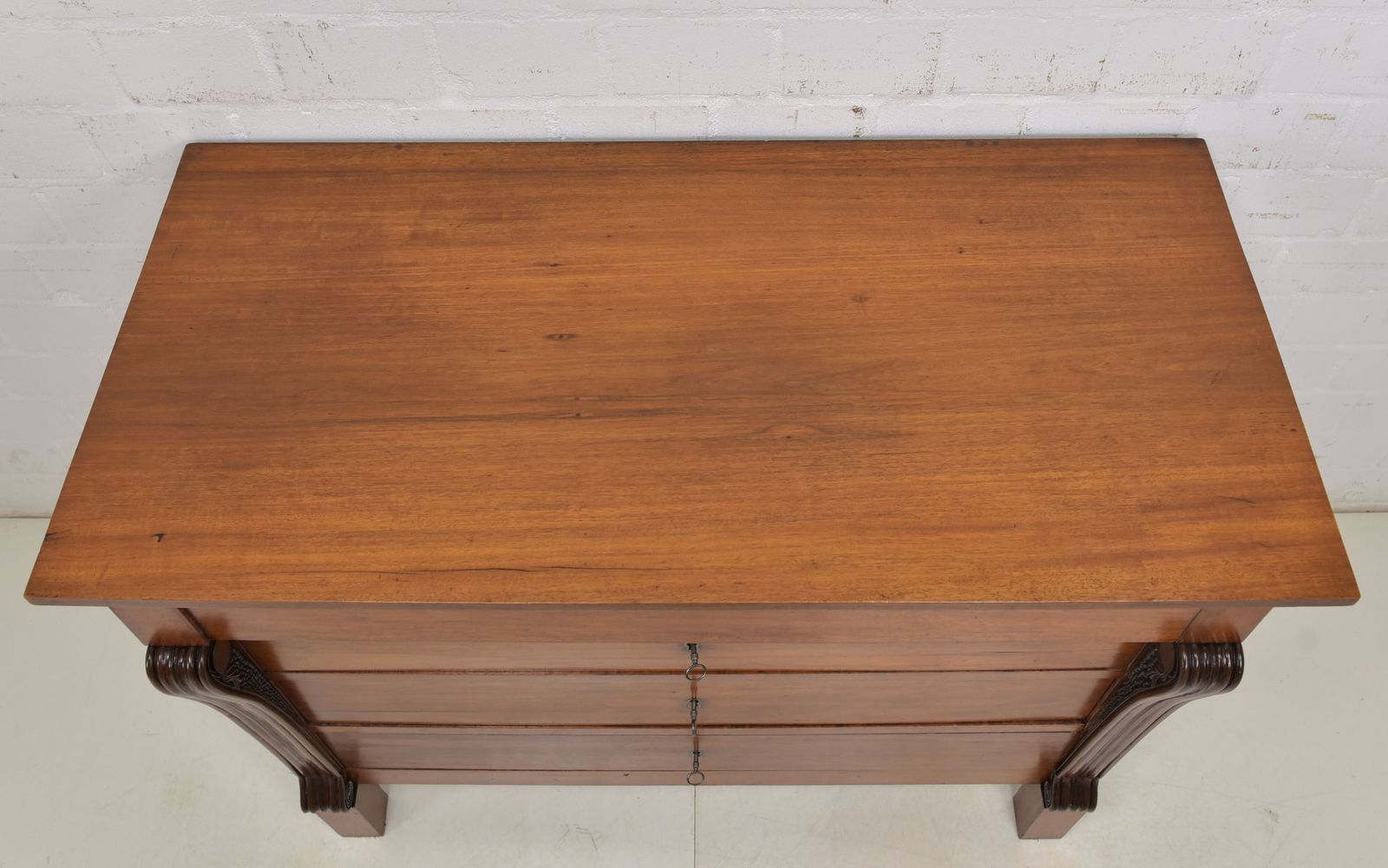 Antique! Restored Biedermeier Empire Charles X Chest Of Drawers, Circa 1830 photo for sale