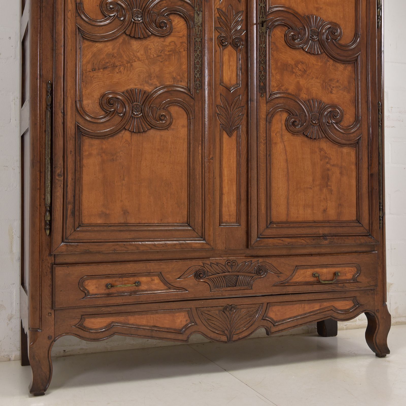 photo for sale Antique! Hallway Cupboard Restored Lorraine Baroque Circa 1780 Oak Ash