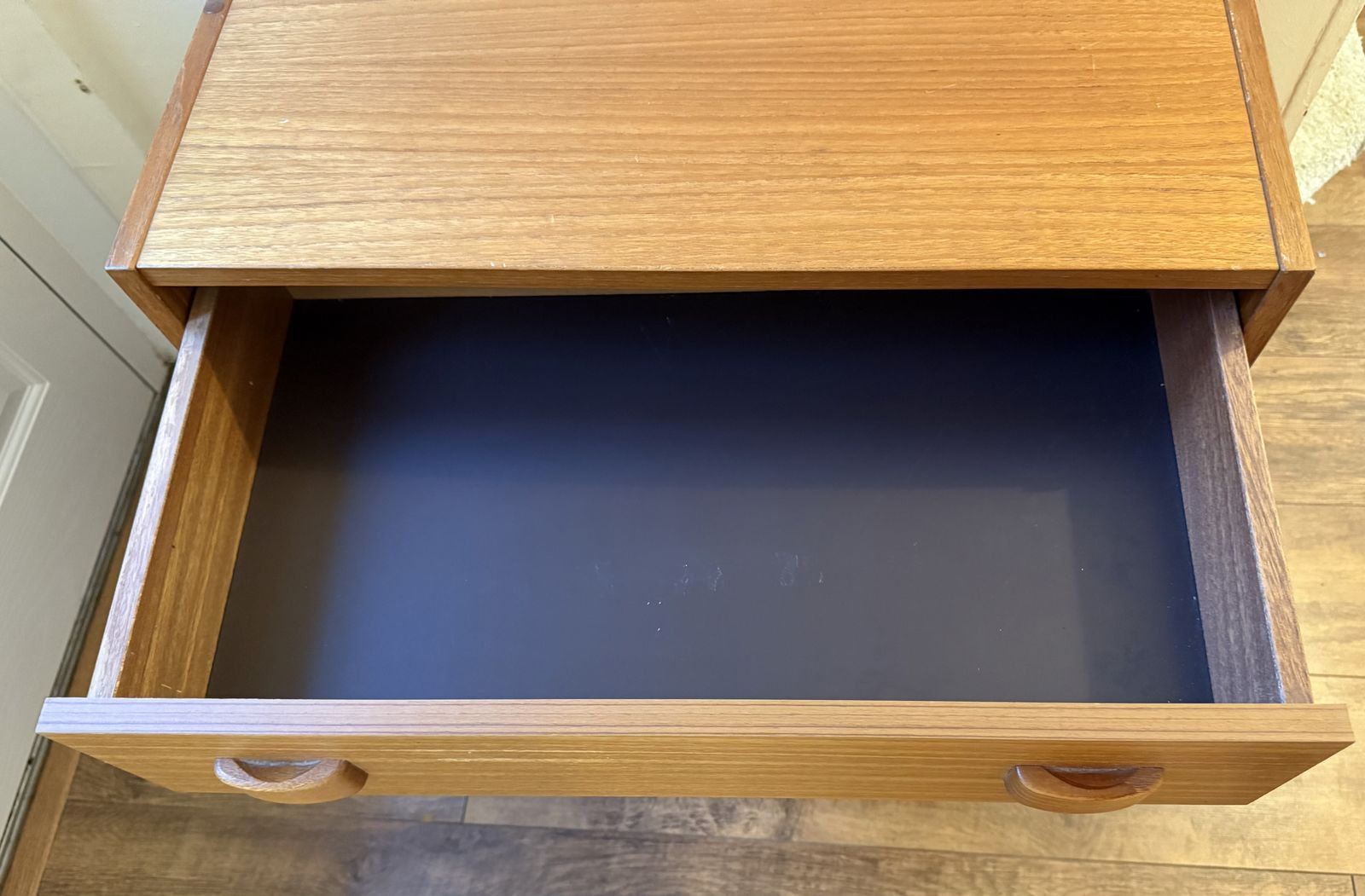 380.0 Danish Domino Mobler Mid Century Chest Of Drawers photo