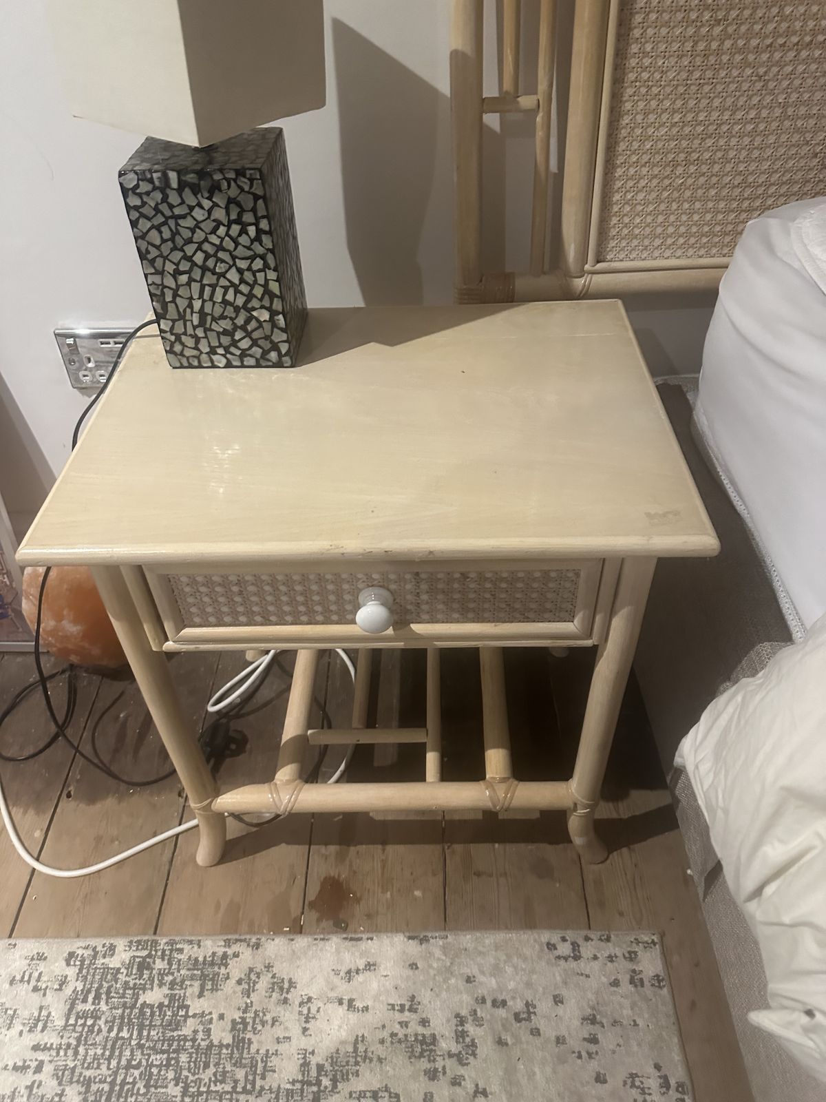 Lovely “Angraves” Bespoke Vintage Mid Century Bedroom Bedside Chest photo furniture