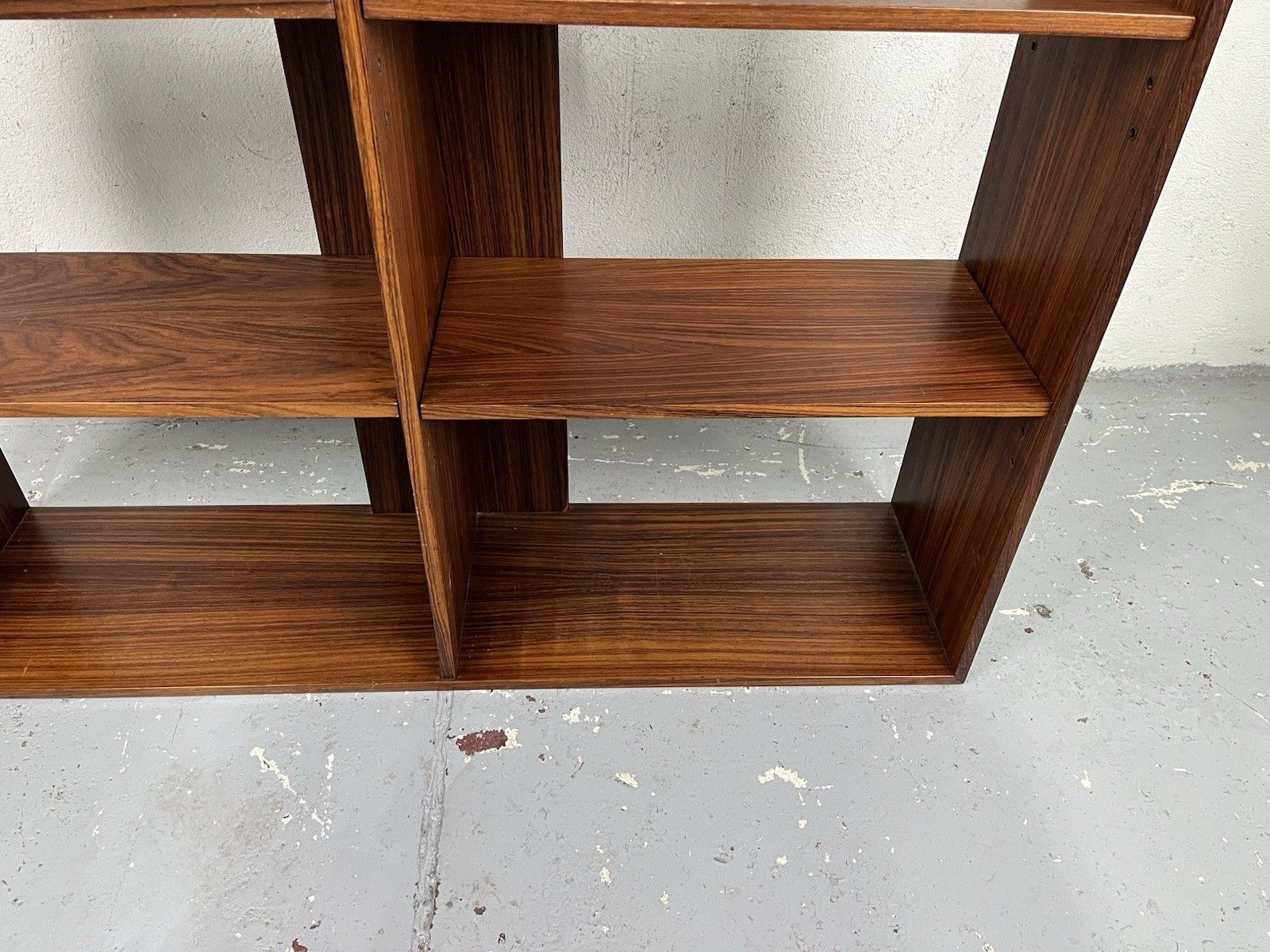 Poltronova Sottsass Wooden Bookcase 1960s Vintage Design photo vintage