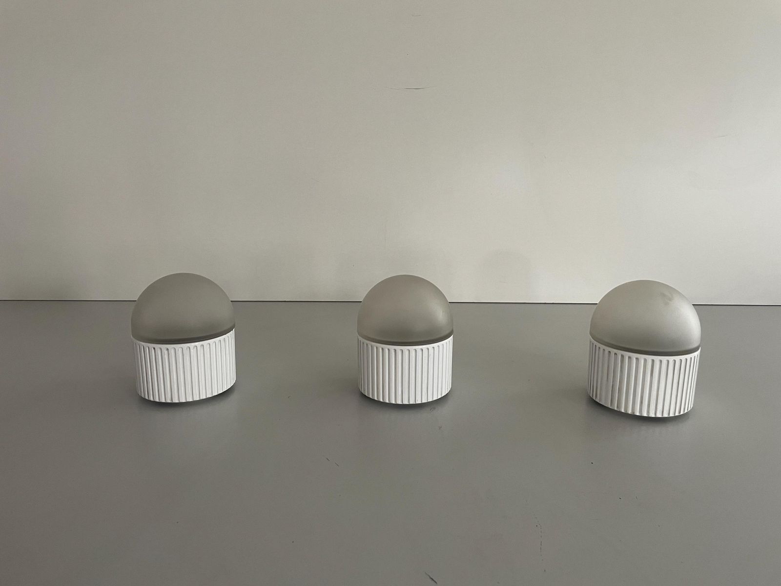 Bulbo Model Set Of Three Sconces By Raul Barbieri & Giorgio Marianelli For Tronconi, 1970's, Italy photo furniture