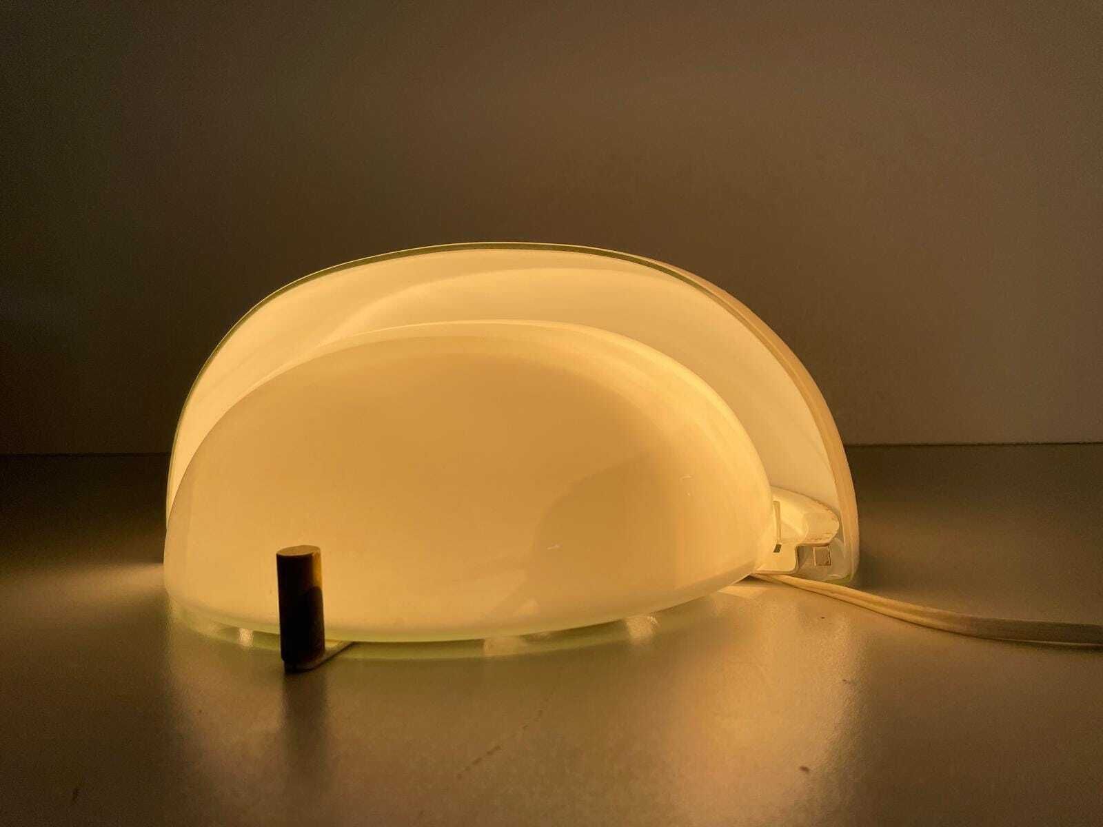Mania Big Size Single Sconce In Glass By Vico Magistretti For Artemide, 1960s, Italy photo buy