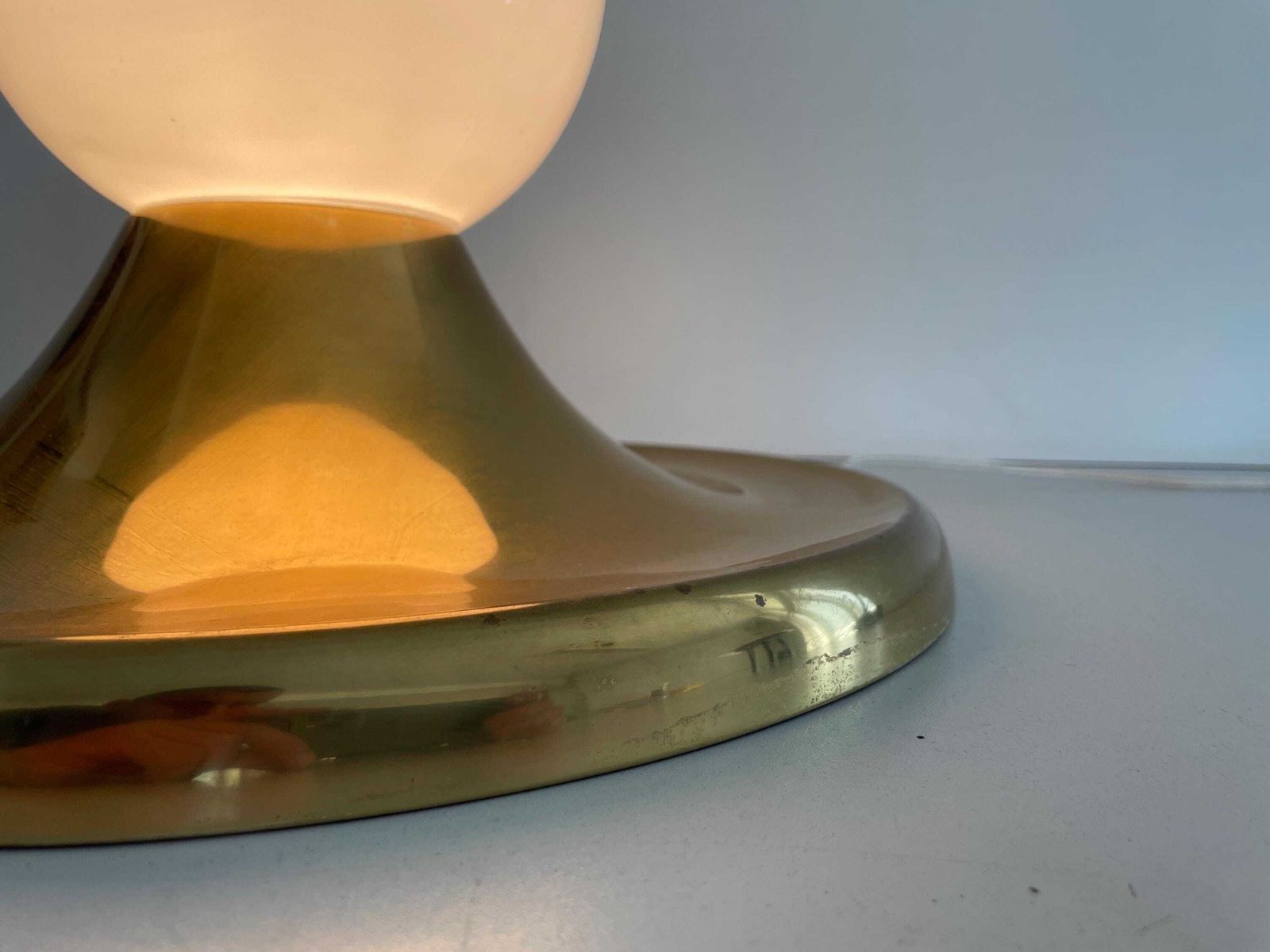 Light Ball' Large Model Ceiling Lamp By A. Castiglioni & P. Giacomo For Flos, 1960s, Italy photo vintage