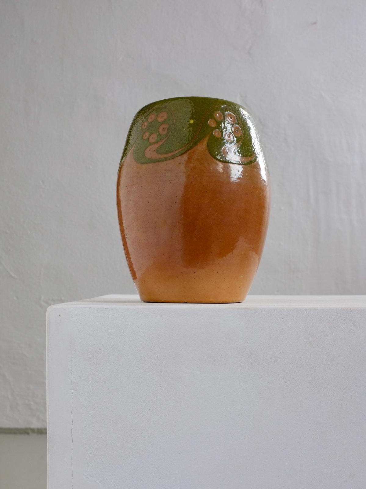 Art Nouveau Terracotta Vase | Manner Of Alfred William Finch | 1900s photo 703.0