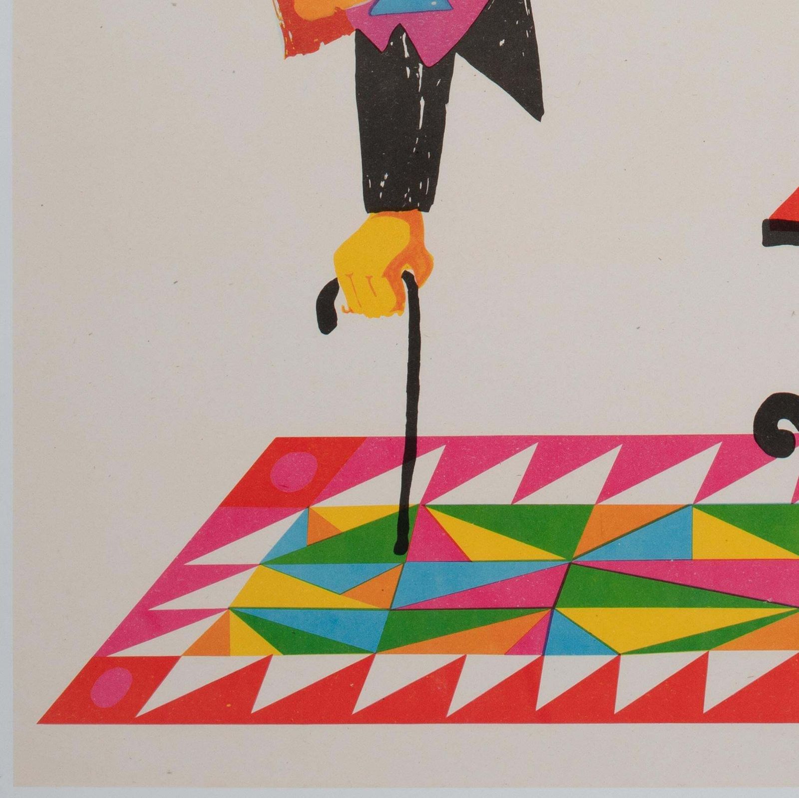 Cyrk Polish Circus Poster Clown And Lion R1982, Miedza Tomaszewski photo buy