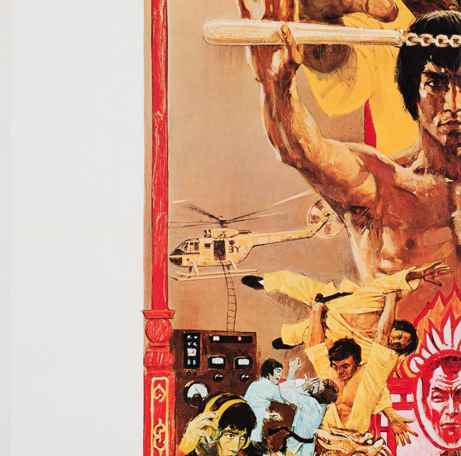 Enter The Dragon 1973 Us 1 Sheet Film Movie Poster, Bob Peak photo 1655.0