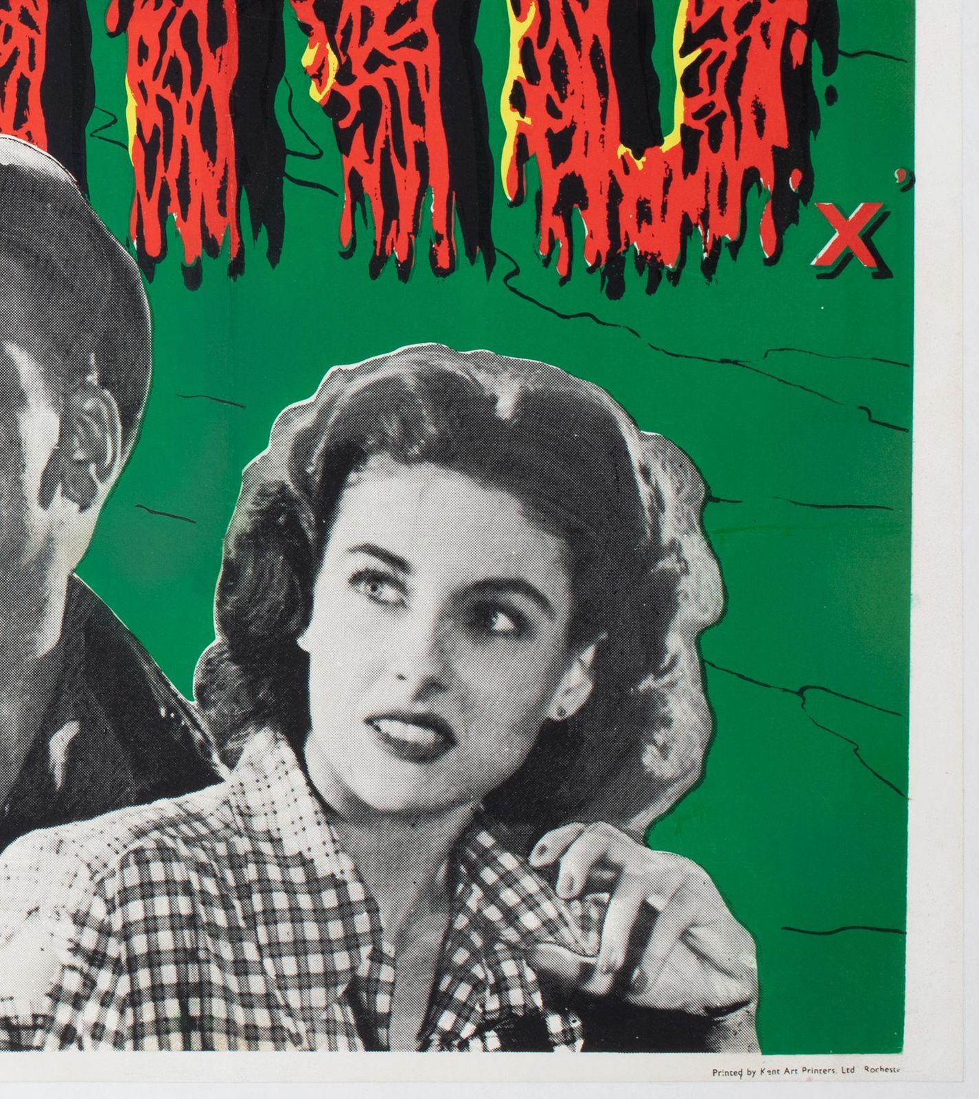 The Thing From Another World R1960s  Uk Quad Film Poster photo vintage