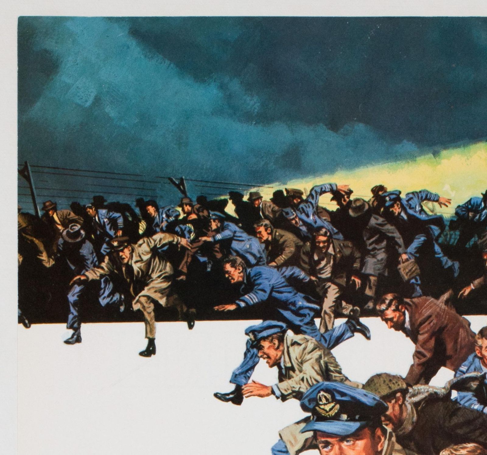 The Great Escape 1963 Promo Brochure Poster, Frank Mccarthy photo for sale