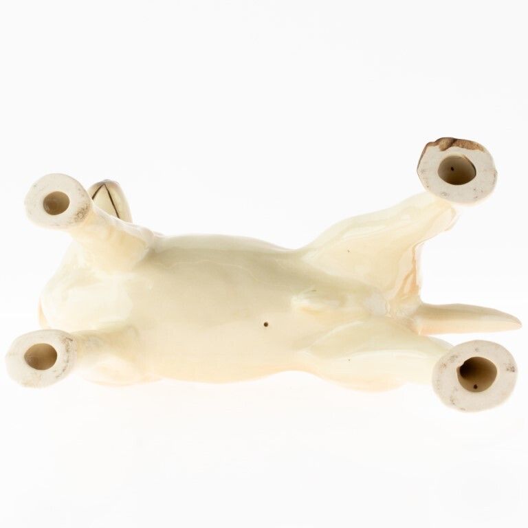 Mid Century English Porcelain Ceramic Dog Figure photo furniture