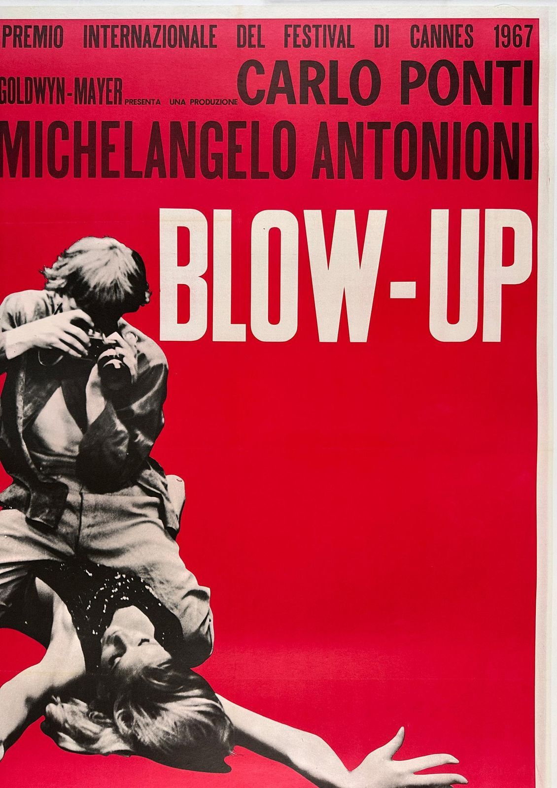 Blow Up 1970's Original Italian Film Movie Poster photo 2653.0