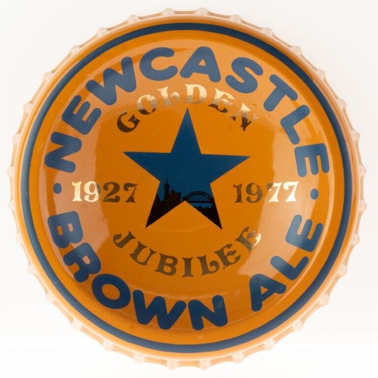 Vintage Newcastle Brown Ale Golden Jubilee Ceramic Ashtray