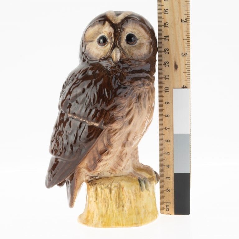 Royal Doulton English Porcelain Tawny Owl Scotch Whisky Figure photo for sale