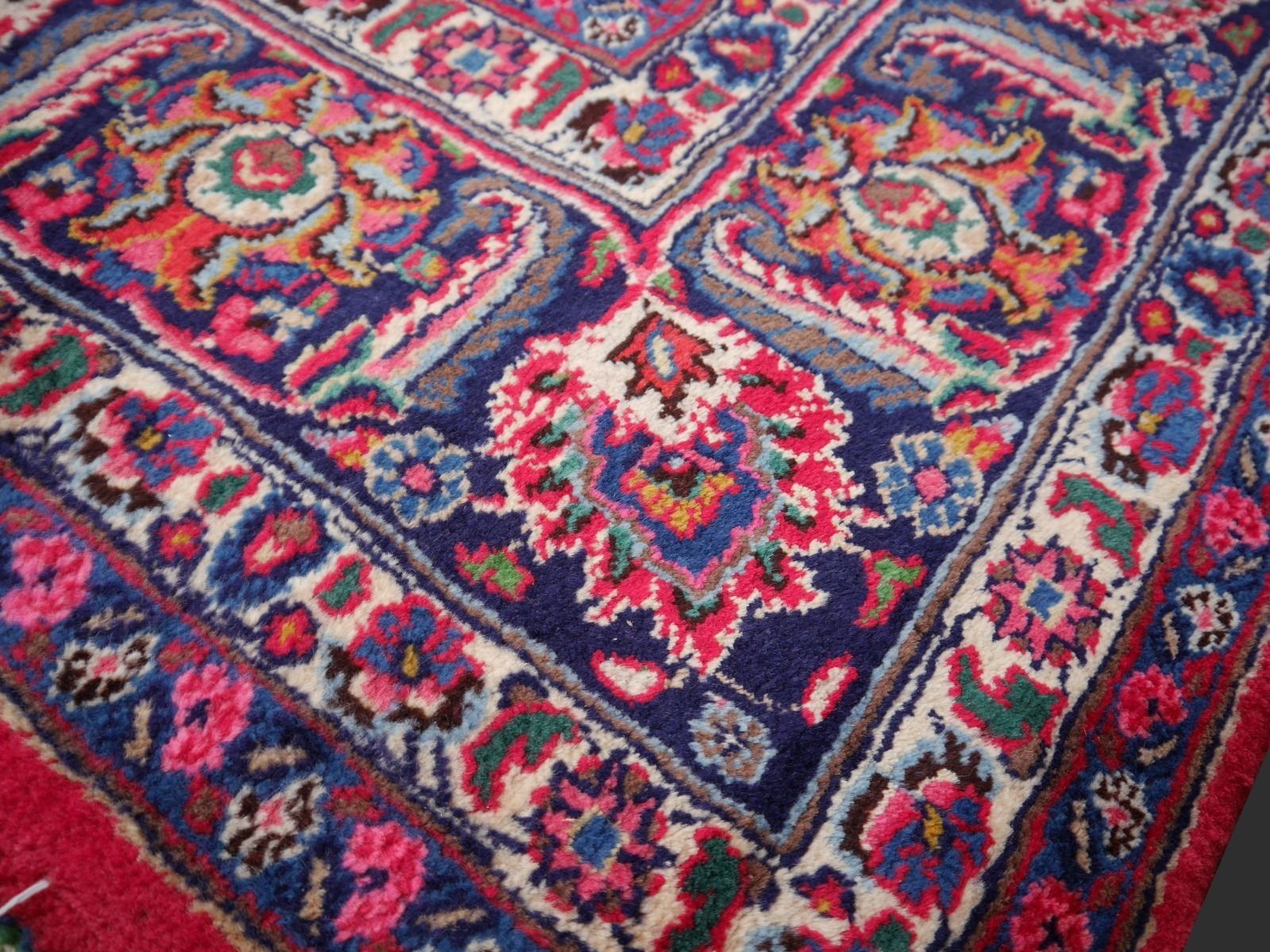 Fine Hand Knotted Vintage Statement Wool Rug 392 X 291 Cm photo for sale