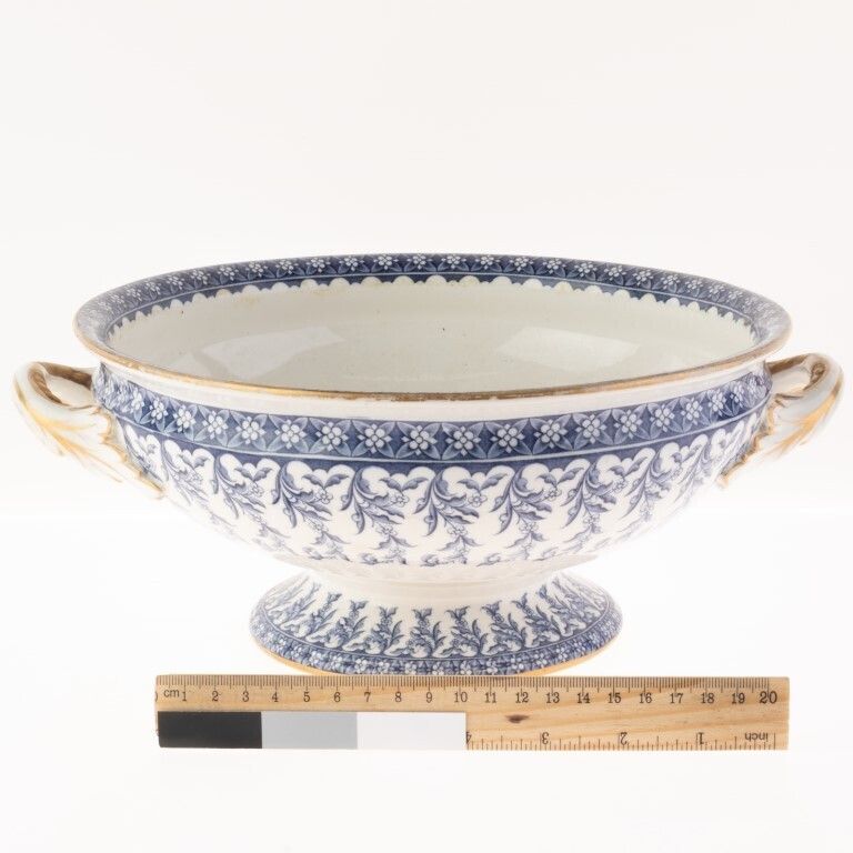 Antique Royal Worcester Vitreous Porcelain Ceramic Bowl Early 19th Century photo for sale