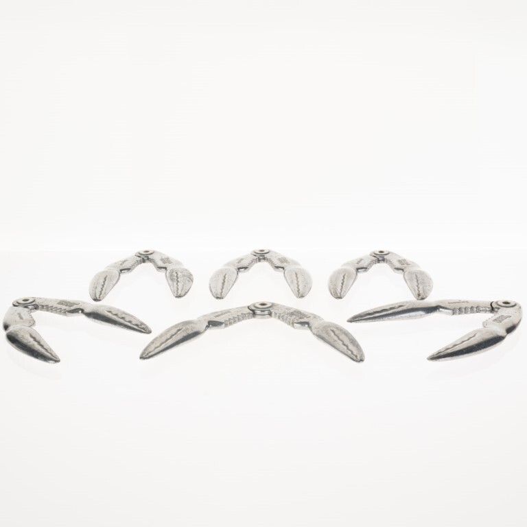 Set Of Six Midcentury Vintage German Lobster Shell Crackers