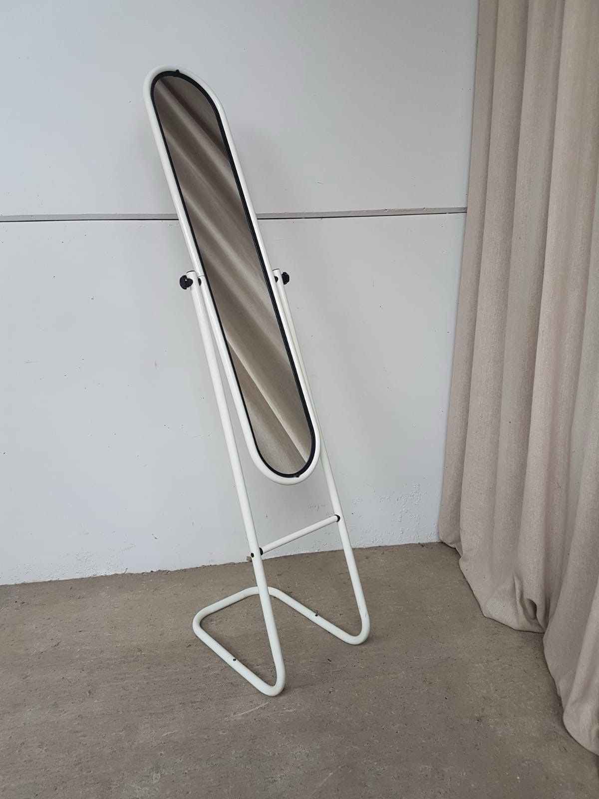 Vtg Mid Century Floor Standing Cheval Mirror Scandi Danish Retro R871 photo for sale