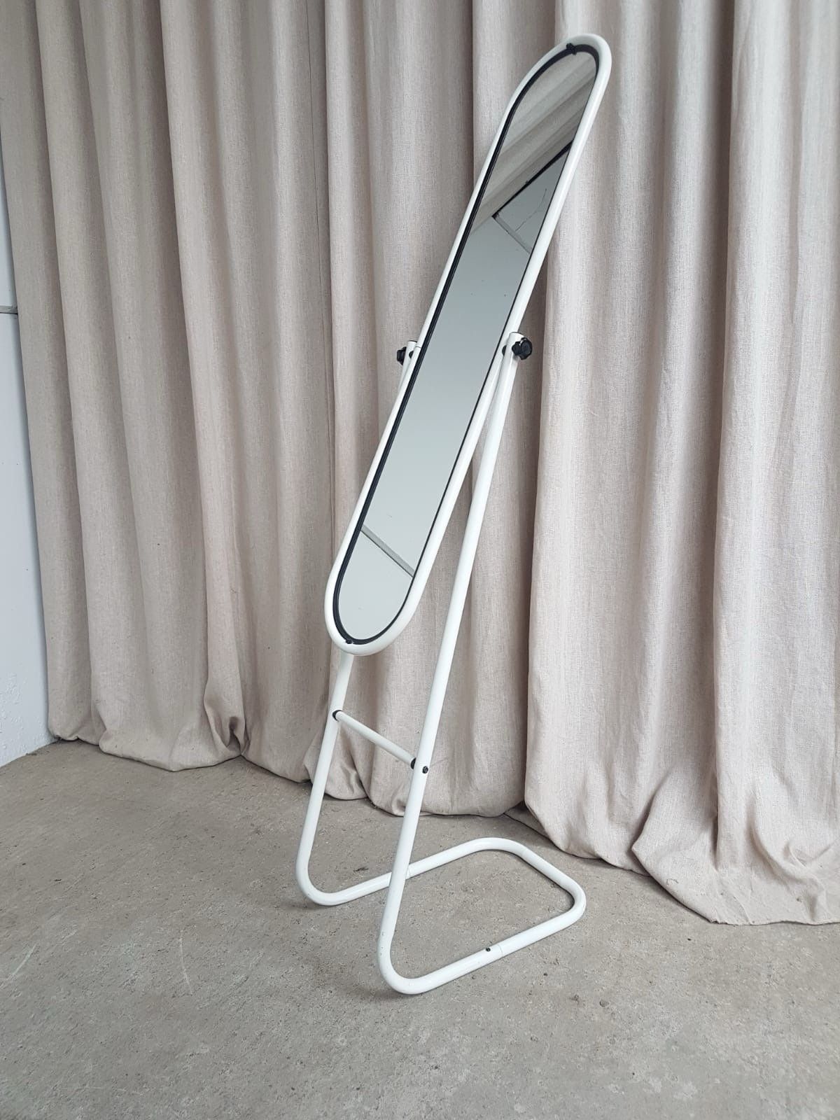 photo for sale Vtg Mid Century Floor Standing Cheval Mirror Scandi Danish Retro R871