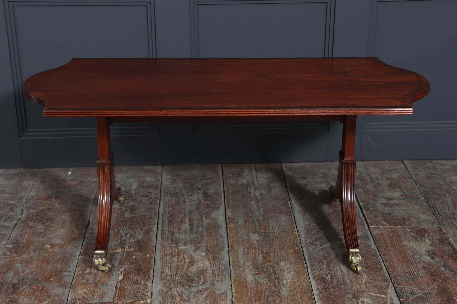 William Tillman Mahogany Coffee Table With Sabre Legs, C. 1960s photo Furniture