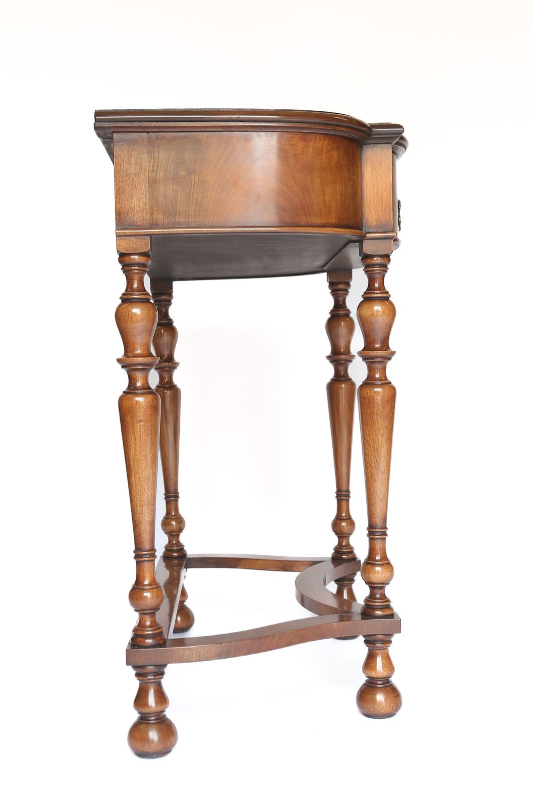 Queen Anne Style Walnut Table Circa 1930s photo buy