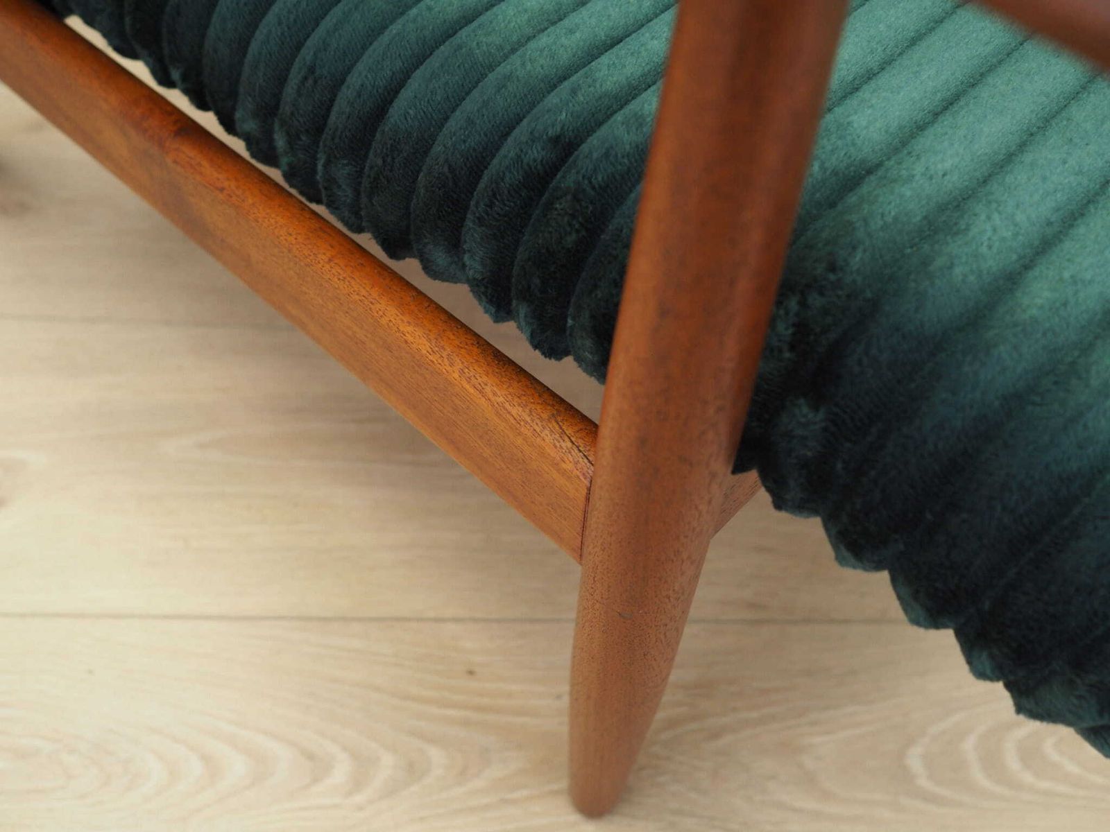 Furniture Velour Armchair, Danish Design, 1970s, Production: Denmark photo