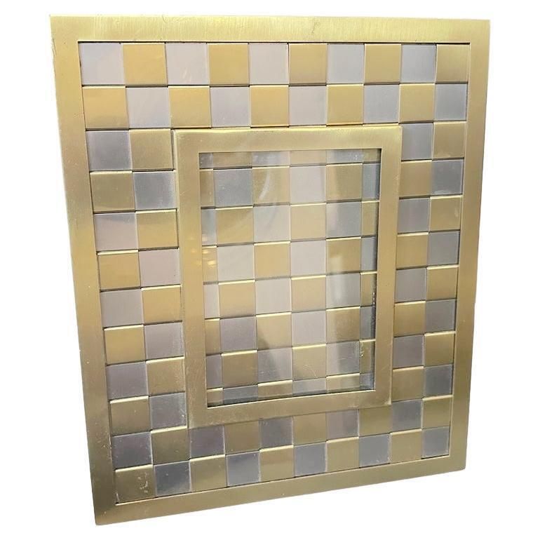 An High Quality 1970s Romeo Rega Style Mid Century Modern Italian Picture Frame
