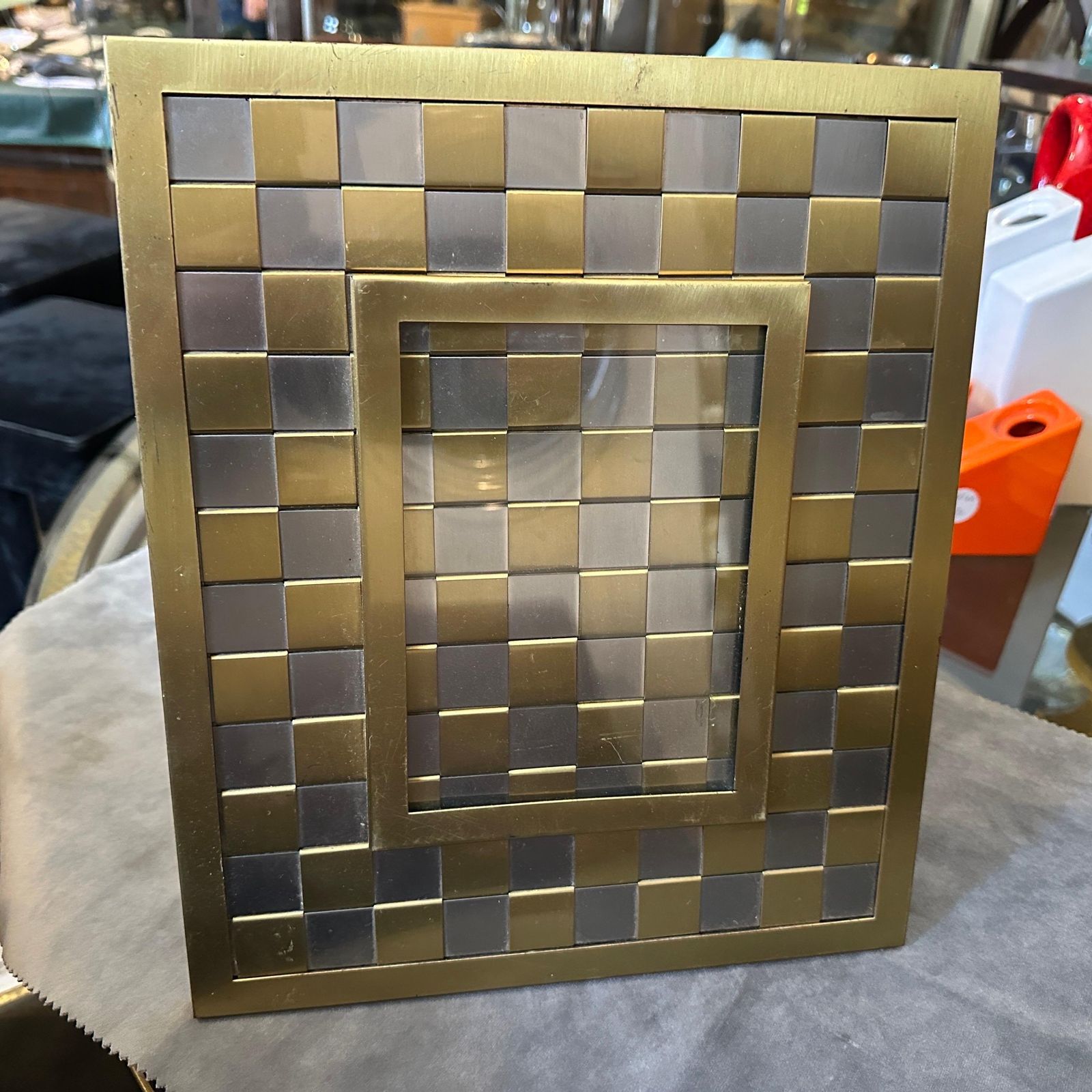An High Quality 1970s Romeo Rega Style Mid Century Modern Italian Picture Frame photo buy