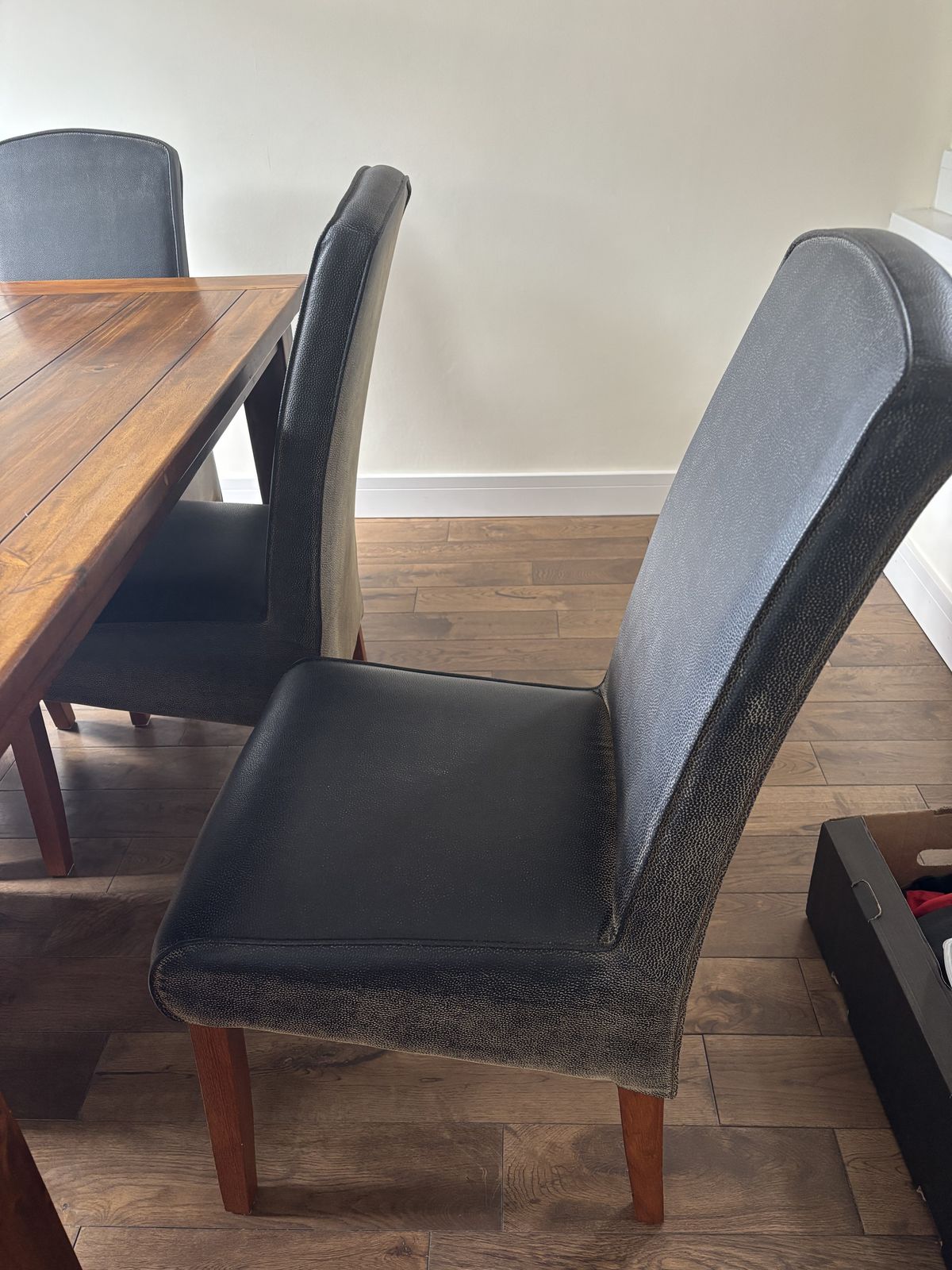6 Seater, Solid   Wood Dining Table And Chairs From Furniture Village