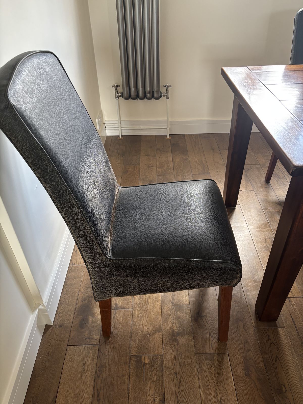 6 Seater, Solid   Wood Dining Table And Chairs From Furniture Village photo Furniture