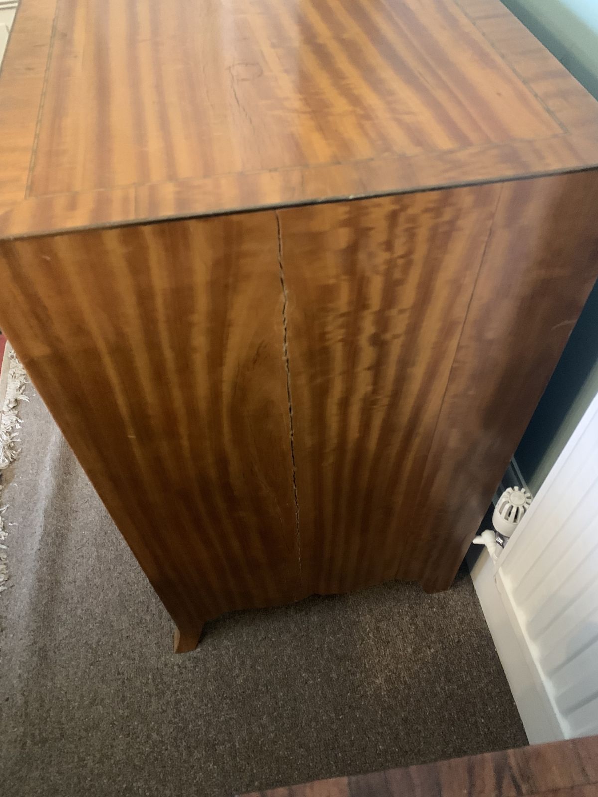 Antique Satinwood Chest Of Drawers photo 1350.0