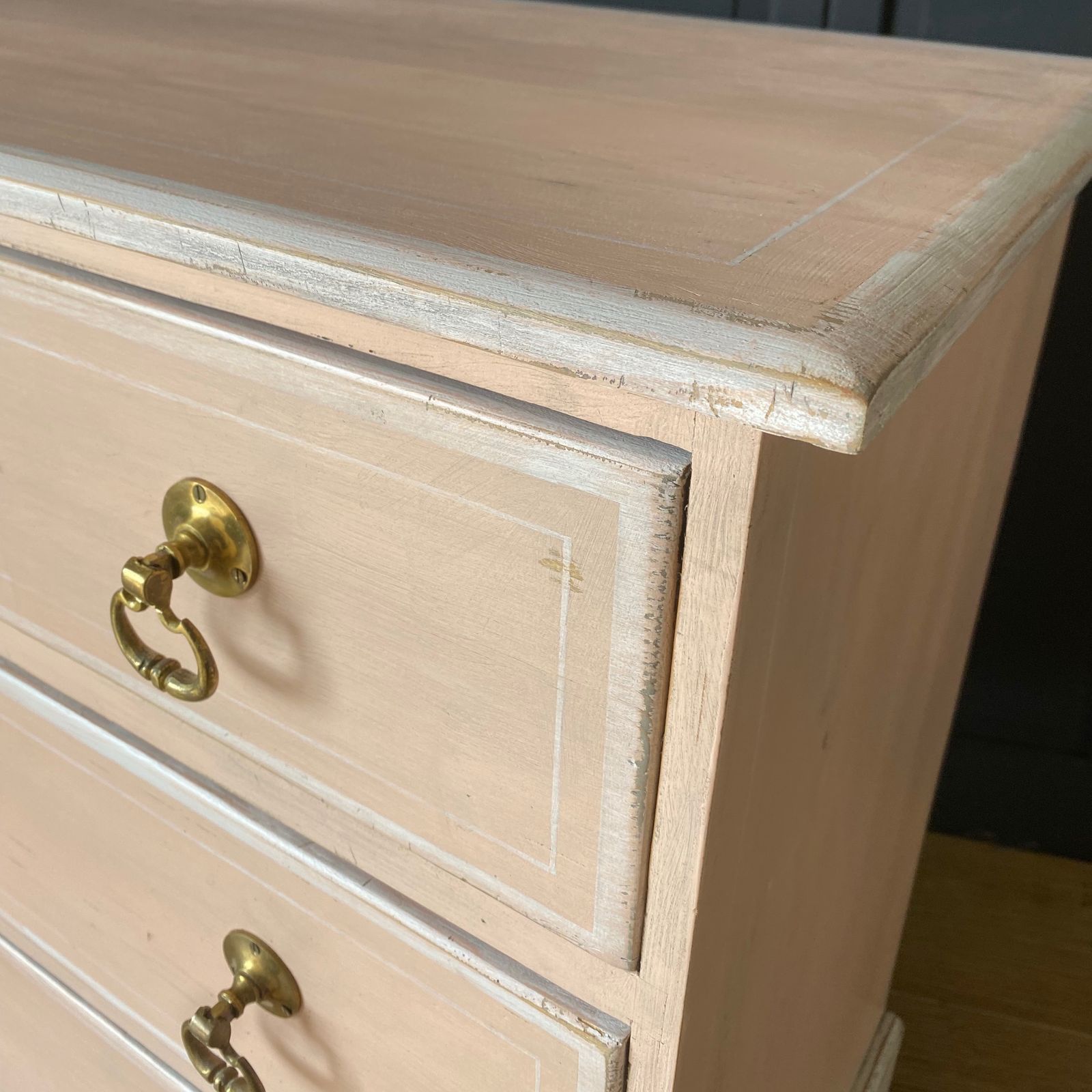 Painted Pine Chest Of Drawers photo for sale