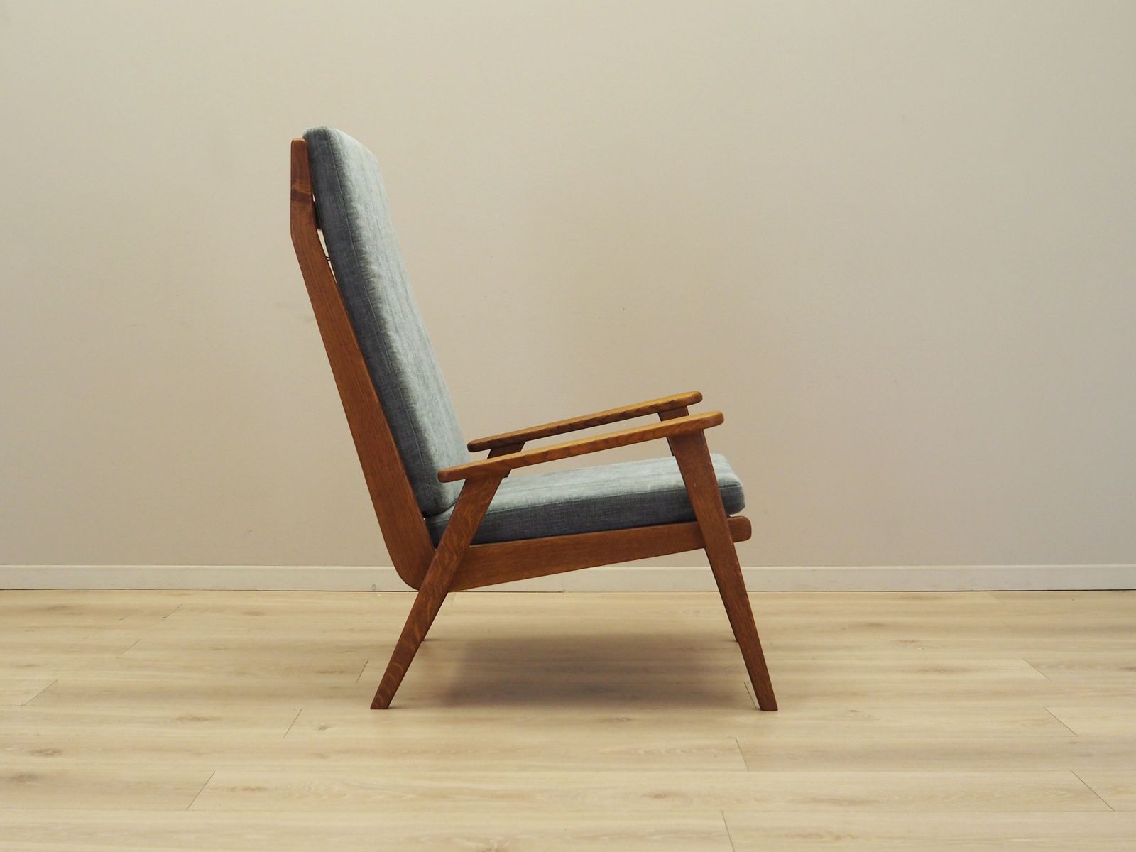 Oak Armchair, Danish Design, 1970s, Production: Denmark photo vintage