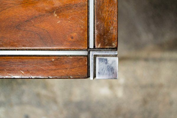 Large Six Drawer Center Desk By Florence Knoll Bassett For Knoll International, 1960s photo vinterior