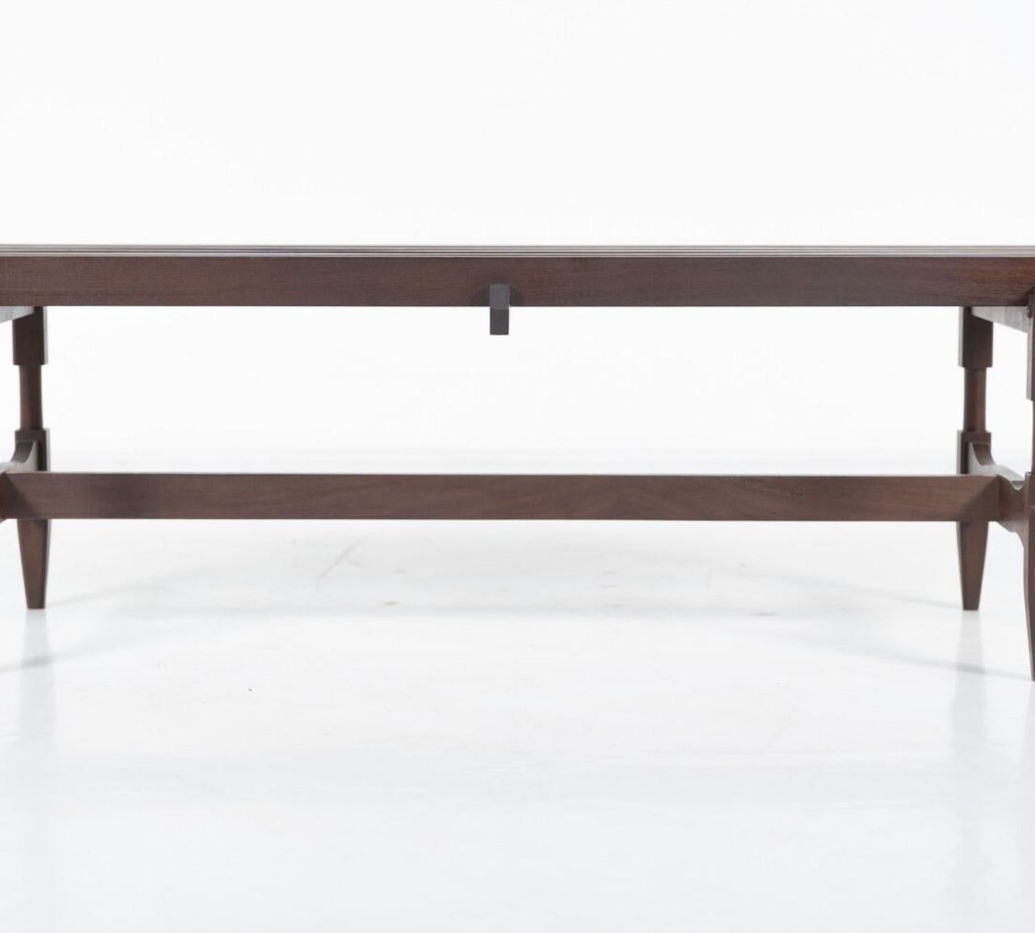 Mid Century Modern Wooden Bench By Ico And Luisa Parisi, Italy, 1950s photo furniture
