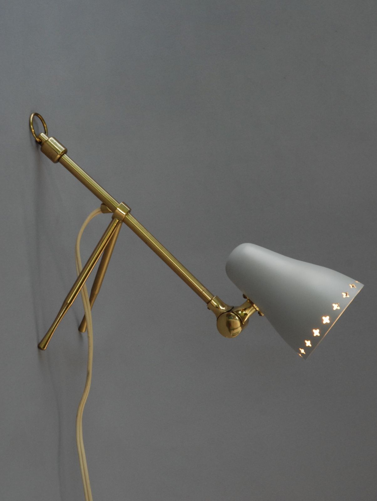 photo for sale Table Lamp By Jean Boris Lacroix For Falkenbergs Lighting, Sweden, 1950s