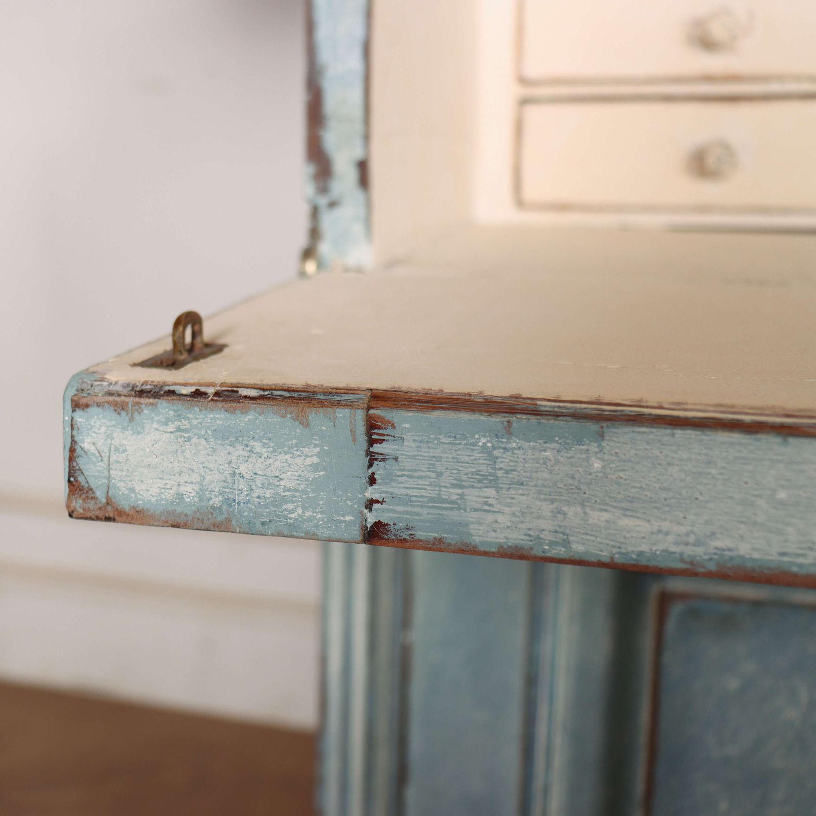 photo buy English Painted Bookcase Secretaire