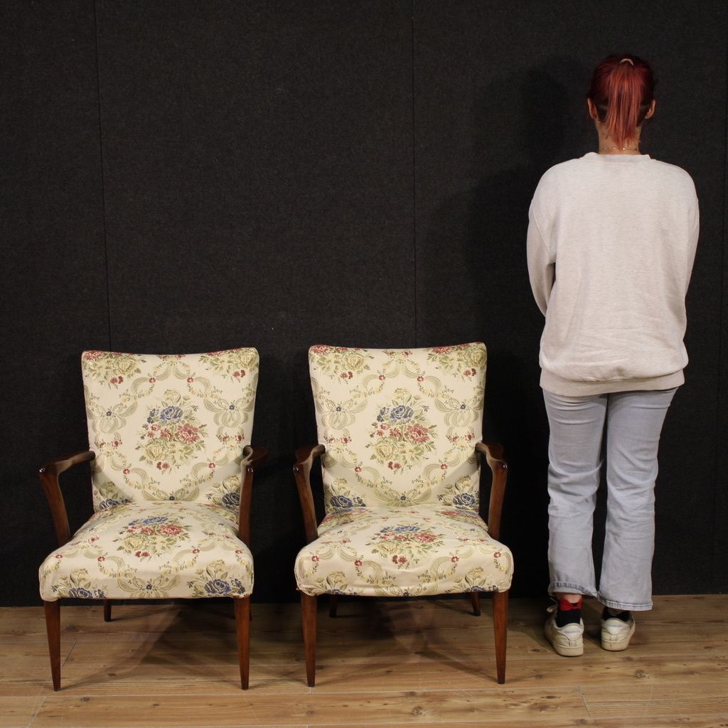 Pair Of 20th Century Italian Armchairs photo furniture