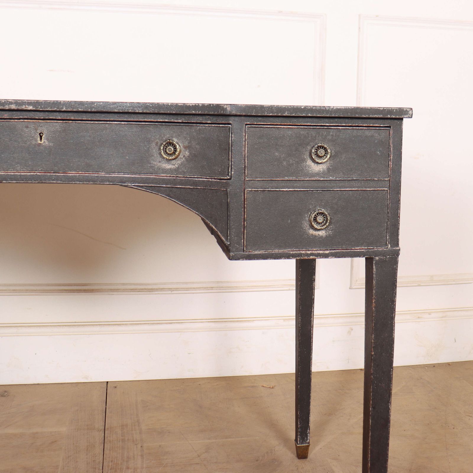 Swedish Painted Writing Desk, 1800s photo for sale