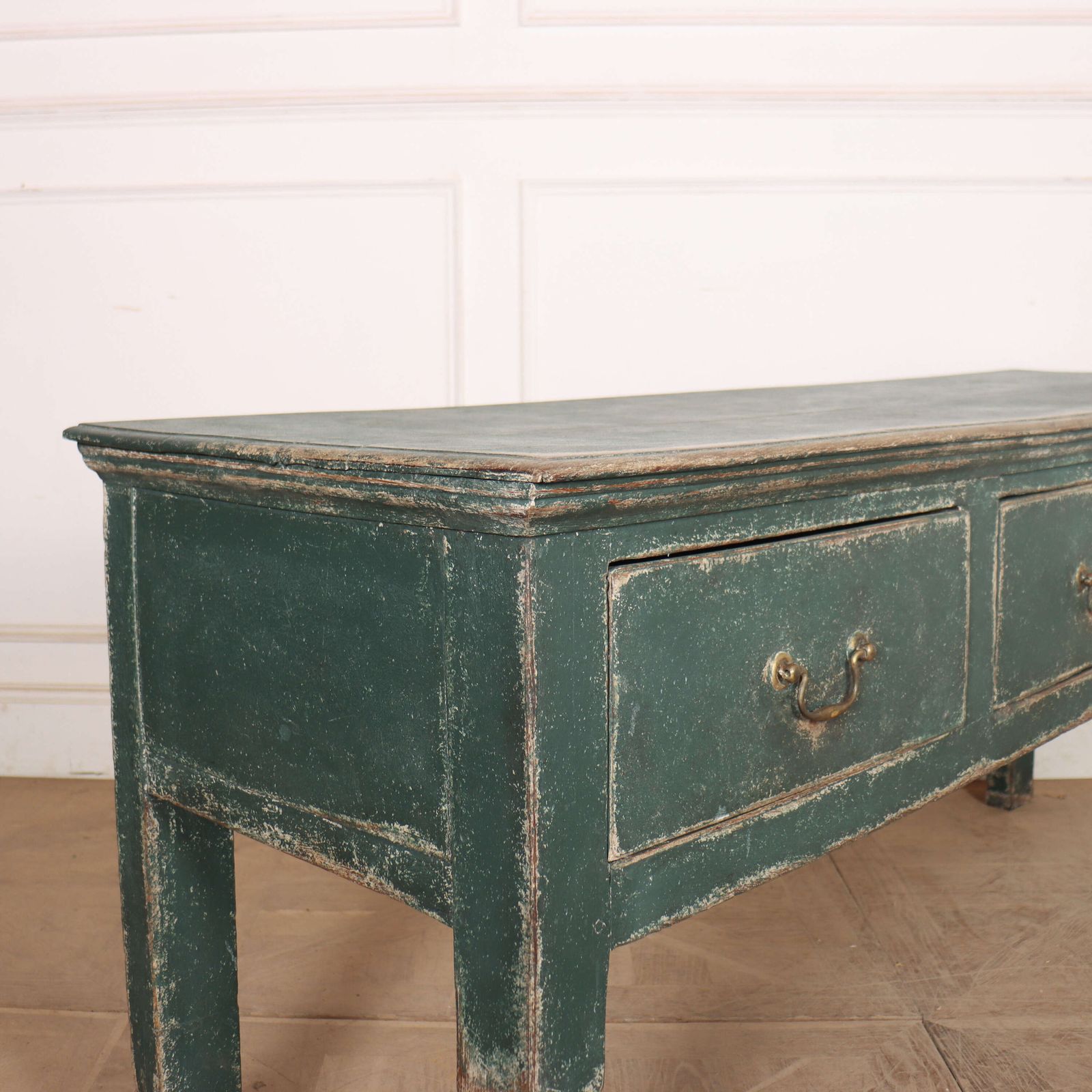 photo furniture English Painted Dresser Base, 18th Century And Earlier