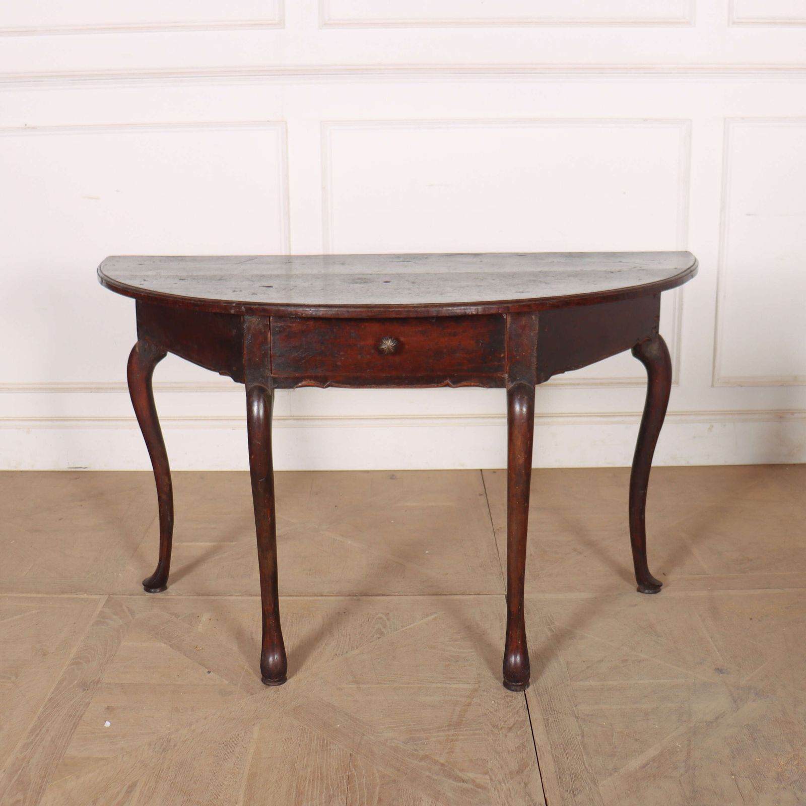 Pair Of Italian Demi Lune Console Tables photo vinterior