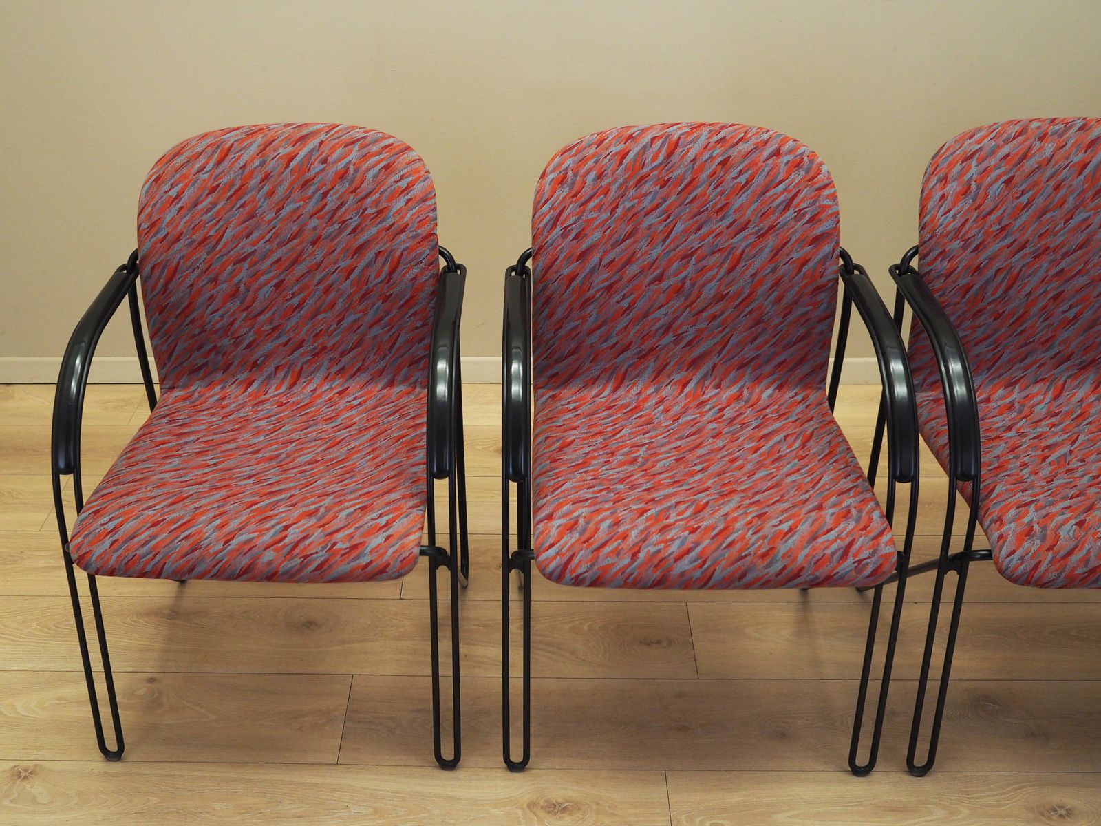 Set Of Four Chairs Italian Design 1980s  Production Italy photo for sale