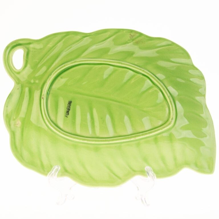 Continental Porcelain Ceramic Leaf Dish photo furniture