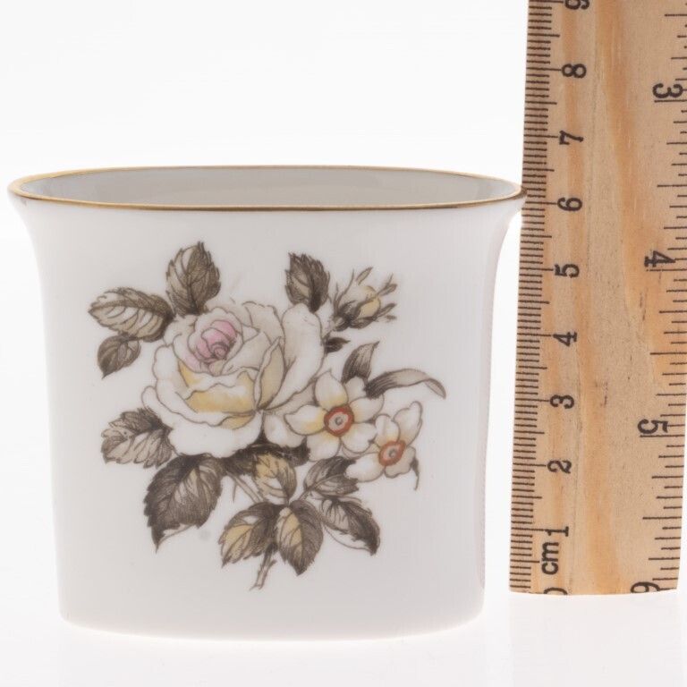 Royal Worcester Porcelain Ceramic Floral Vase photo Home Decor