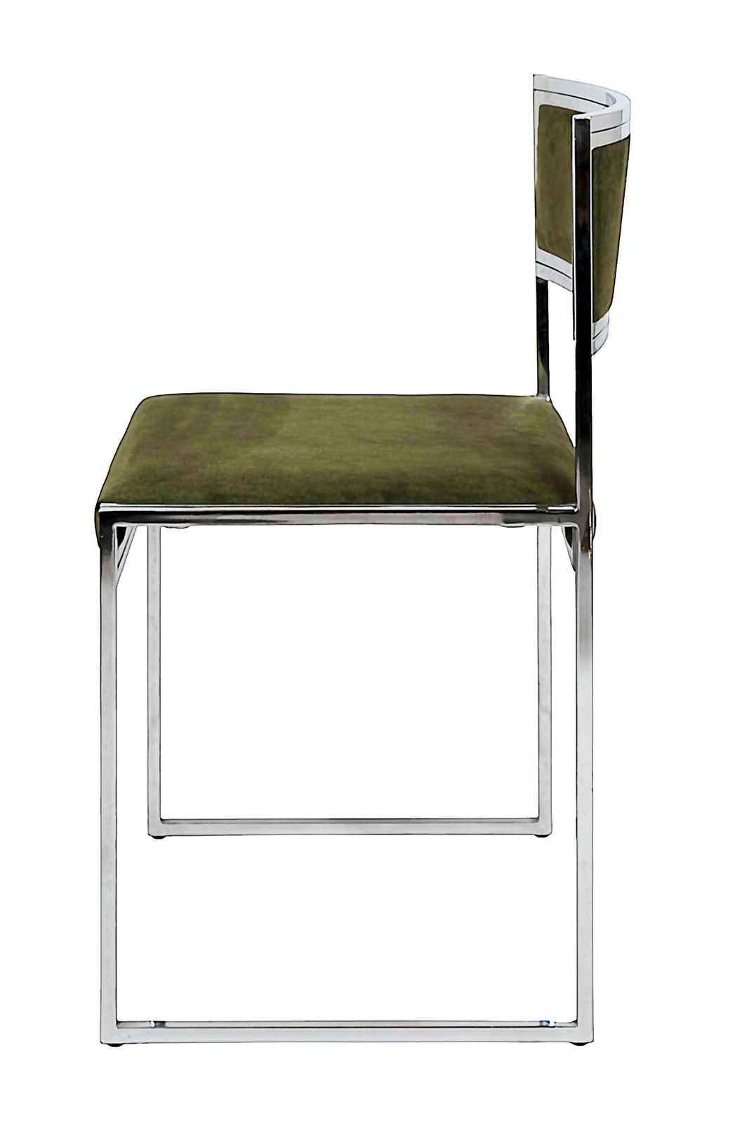 Set Of 4 Pcs. Mid Century Italian Chrome Chairs By Willy Rizzo photo 4203.0